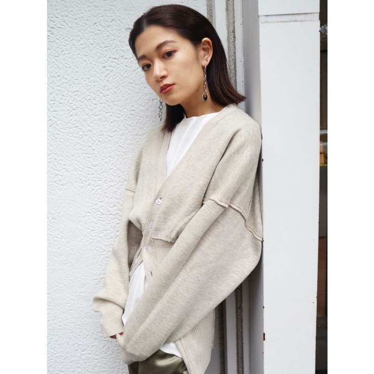 バルキートップロングカーディガン 品番 Mksw Emoda エモダ のレディースファッション通販 Shoplist ショップリスト