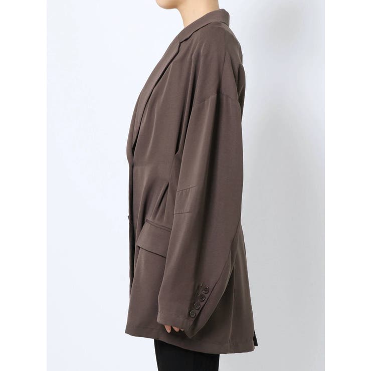 今年いっぱいの値段です！】EMODA オーバーフーディカーブコート  