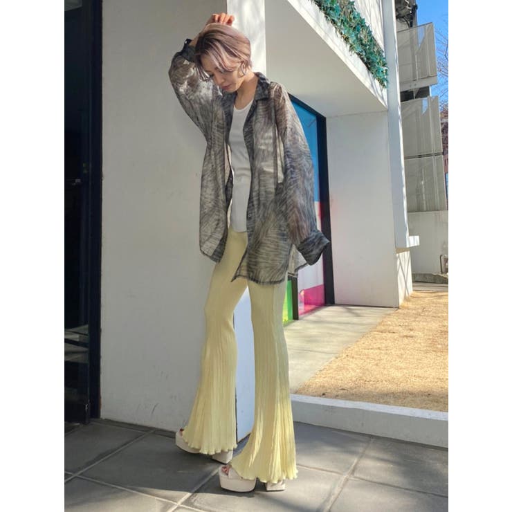 ランダムプリーツパンツ[品番：MKSW0035930]｜EMODA（エモダ）の