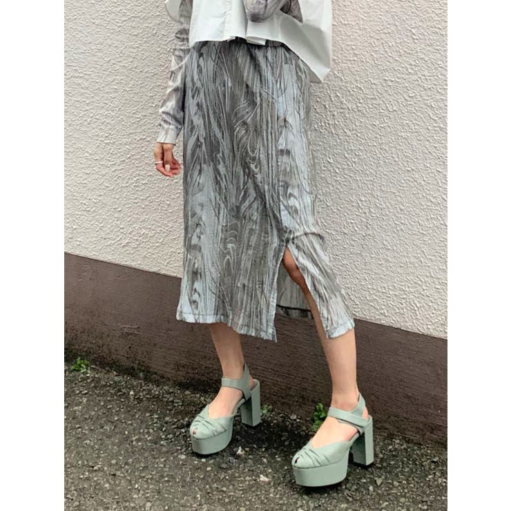 ワッシャーシアースカート 品番 Mksw Emoda エモダ のレディースファッション通販 Shoplist ショップリスト