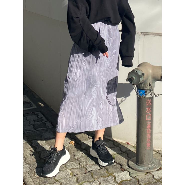 ワッシャーシアースカート 品番 Mksw Emoda エモダ のレディースファッション通販 Shoplist ショップリスト