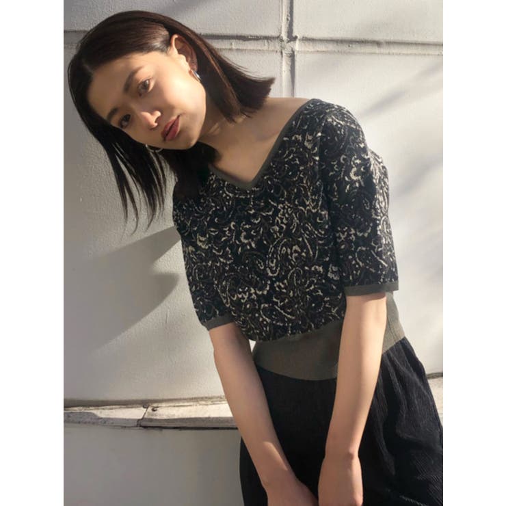 コンパクト2WAYニット[品番：MKSW0035532]｜EMODA（エモダ）のレディースファッション通販｜SHOPLIST（ショップリスト）
