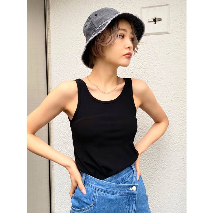 stussy women タンクトップ - トップス