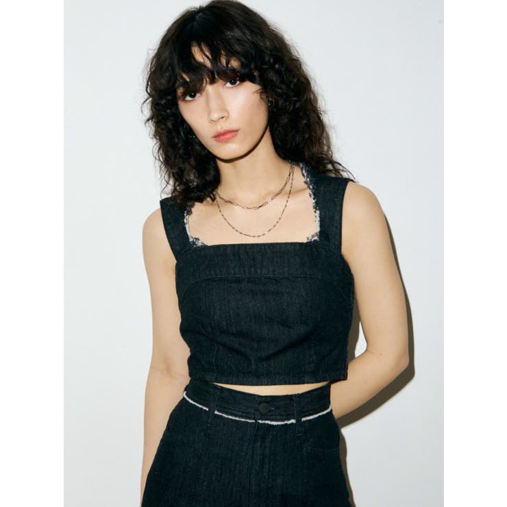 コンパクトデニムビスチェ 品番 Mksw Emoda エモダ のレディースファッション通販 Shoplist ショップリスト コンパクトデニムビスチェ 品番 Mksw Emoda エモダ のレディースファッション通販 Shoplist ショップリスト