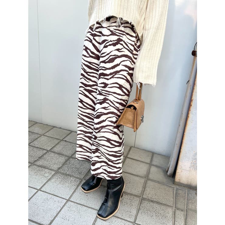 ウエストカーブロングスカート | EMODA | 詳細画像4 