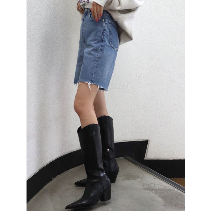 ハーフジャストウェストジーンズ | EMODA | 詳細画像4