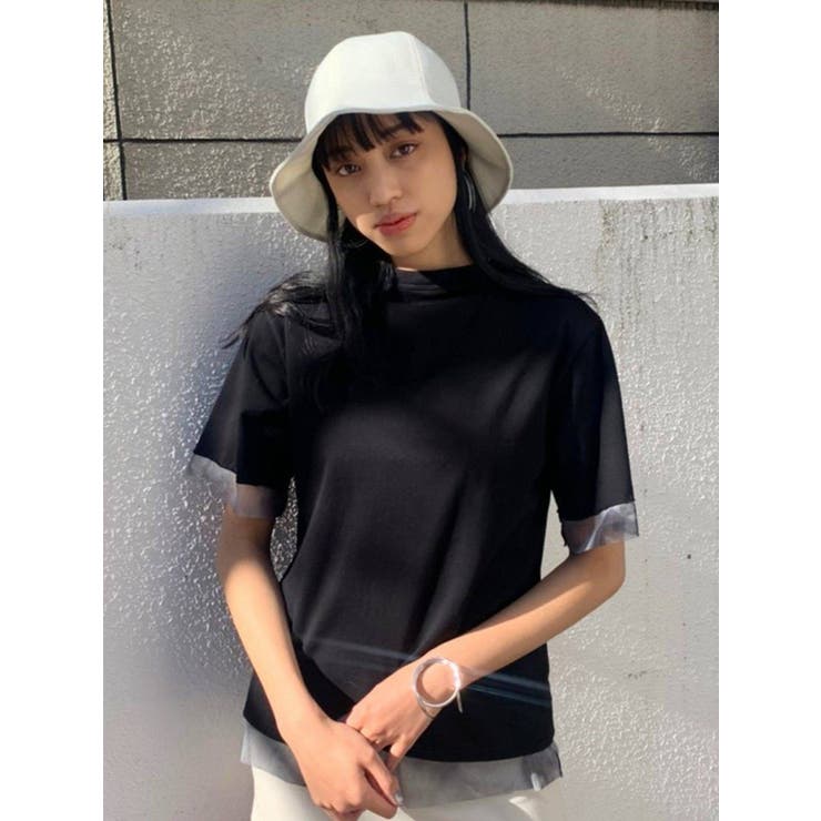 リバーシブルメッシュTシャツ[品番：MKSW0036786]｜EMODA（エモダ）のレディースファッション通販｜SHOPLIST（ショップリスト）