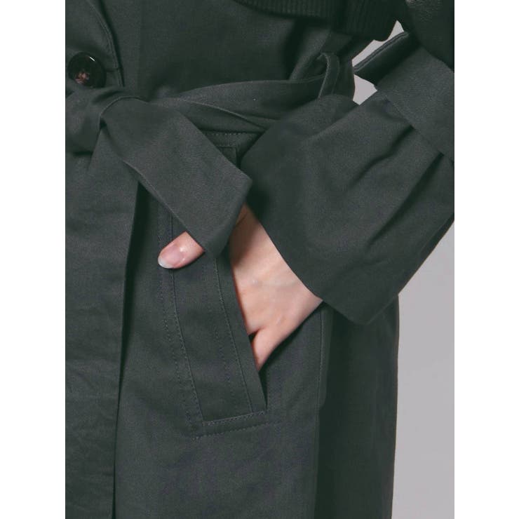 ボレロドッキングトレンチコート[品番：MKSW0038789]｜EMODA