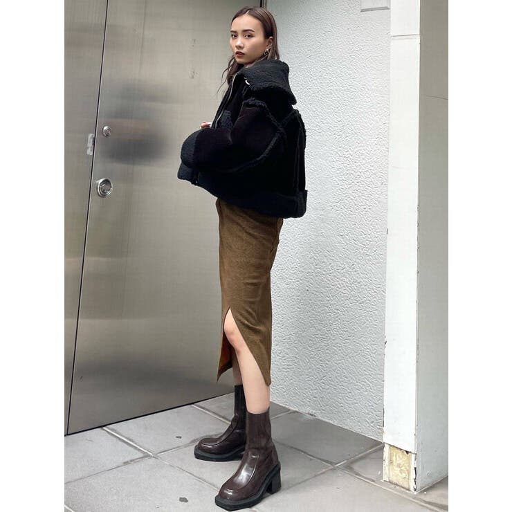 【FUDGE掲載】LOEWE◆ウール アシンメトリー ミディスカート Loewe - ウール混アシンメトリーミディスカート をオンライン