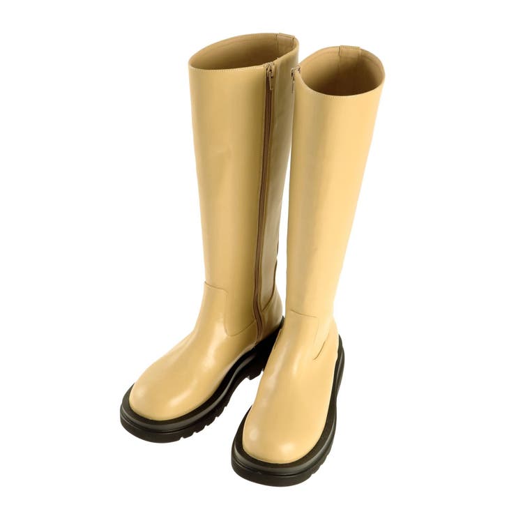 トラックソールロングブーツ[品番：MKSW0039044]｜EMODA（エモダ）の