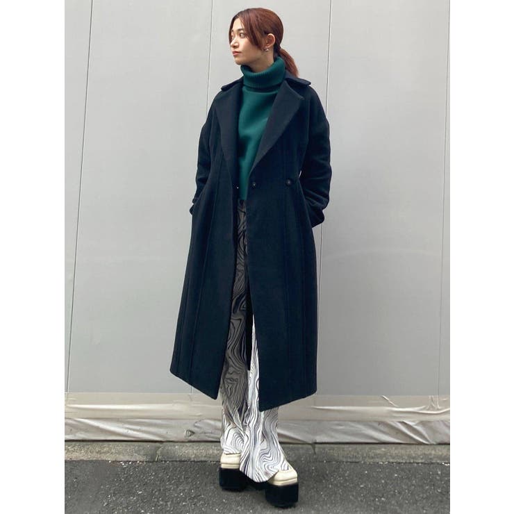 ワイドネックショートニット[品番：MKSW0039870]｜EMODA（エモダ