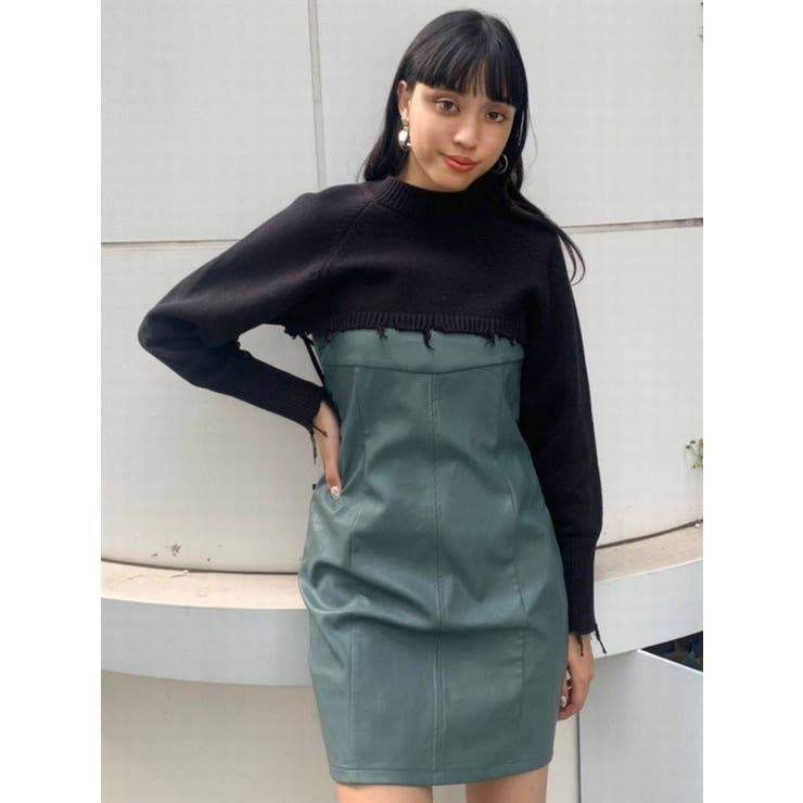 LB25SS-KNTE03 ハンドステッチクラッシュドサマーニット GREEN LB25SS-KNTE03 | ハンドステッチクラッシュドサマーニット
