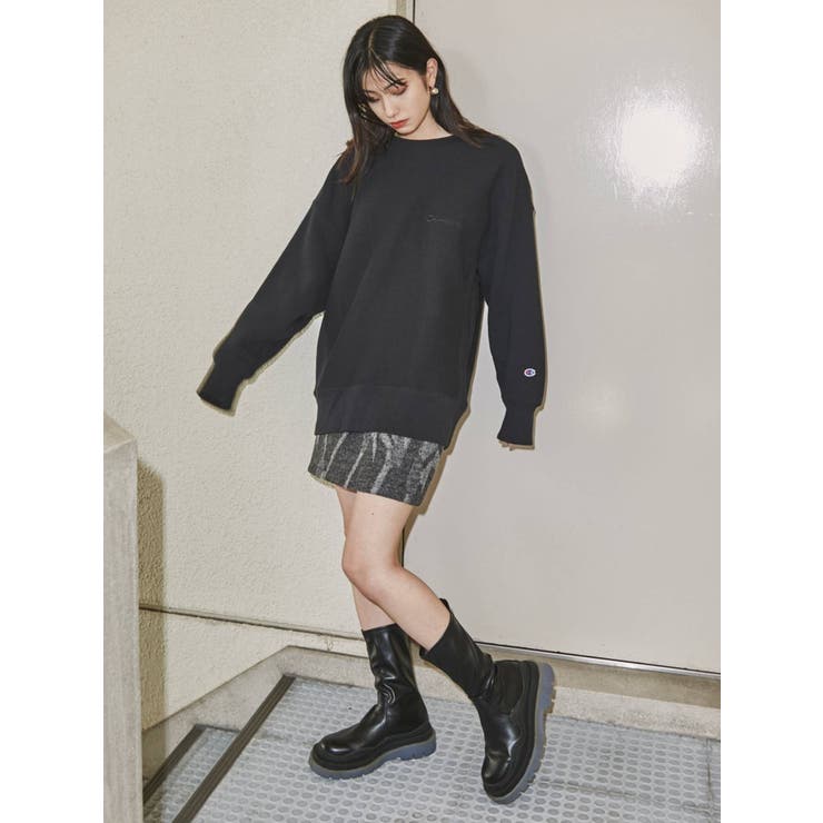 EMODA×CHAMPION】オーバールーズプルオーバー[品番：MKSW0040887