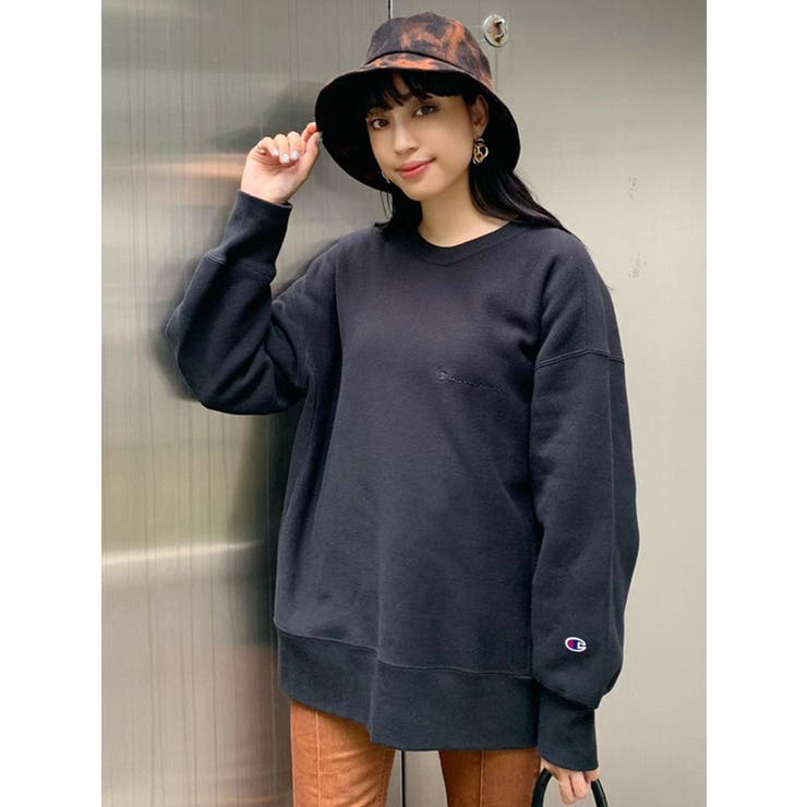 【EMODA×CHAMPION】オーバールーズプルオーバー[品番：MKSW0040887]｜EMODA（エモダ）のレディースファッション通販｜SHOPLIST（ショップリスト）