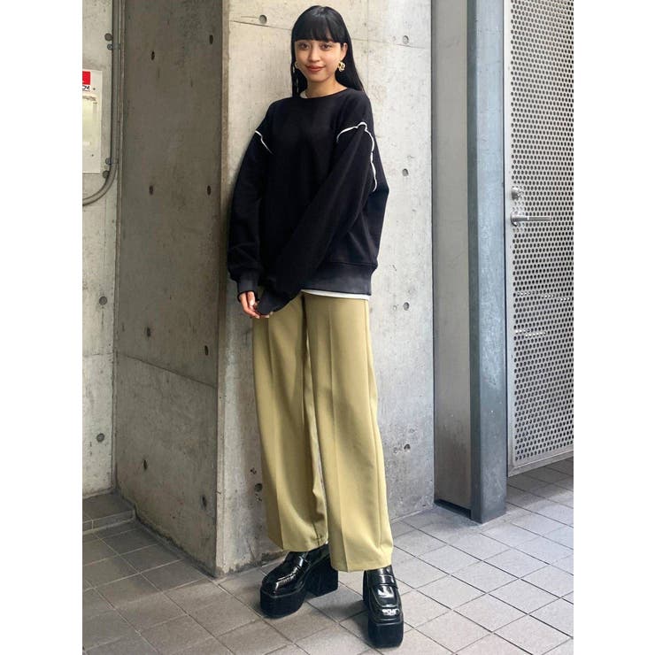 タンクワイドルーズパンツ[品番：MKSW0040895]｜EMODA（エモダ