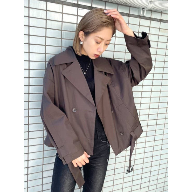 B00029 EMODA エモダ COMBI ZIP コート｜レディース