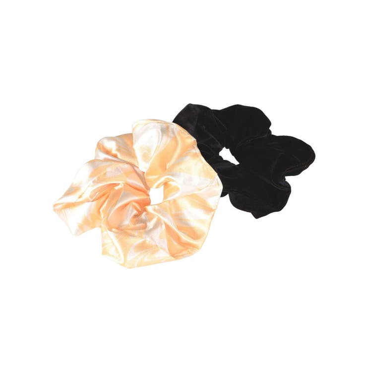 【HOLIDAY】2トーンマーブルヘアアクセサリー