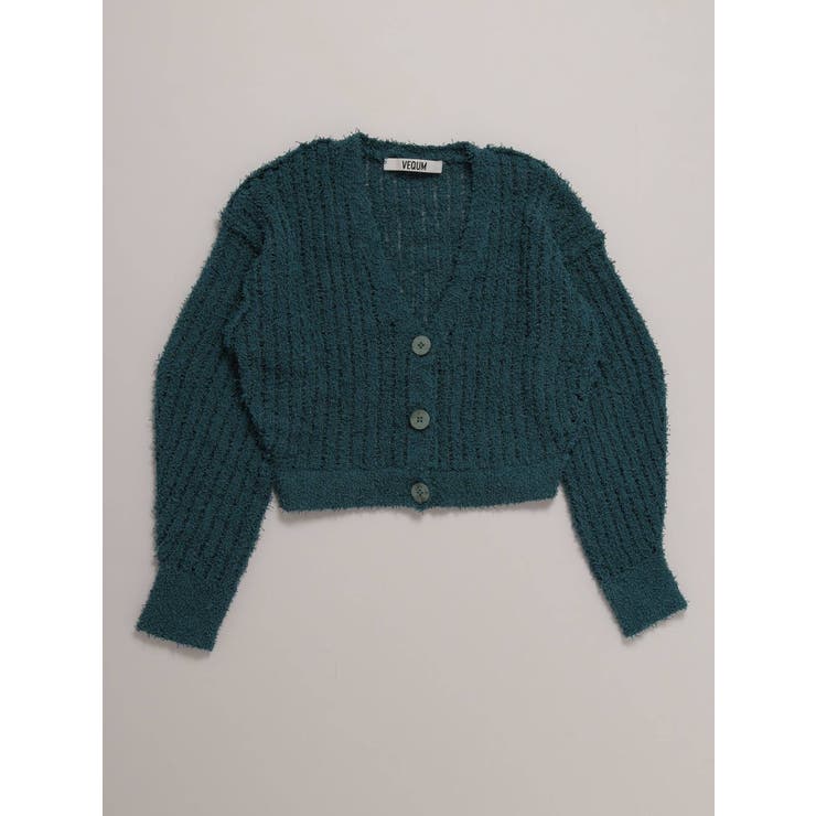 【VEQUM】CROP LOW GAUZE  CARDIGAN[品番：MKSW0042352]｜EMODA（エモダ）のレディースファッション通販｜SHOPLIST（ショップリスト）