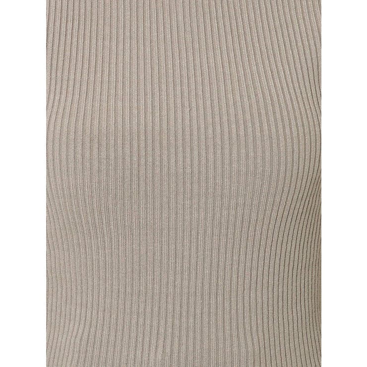 さらにお値下げ！新品▪︎エルミダ▪︎異素材、麻混ツインニット▪︎38 INDIVI（インディヴィ）の「◇【洗える/日本製/サマーニット】麻