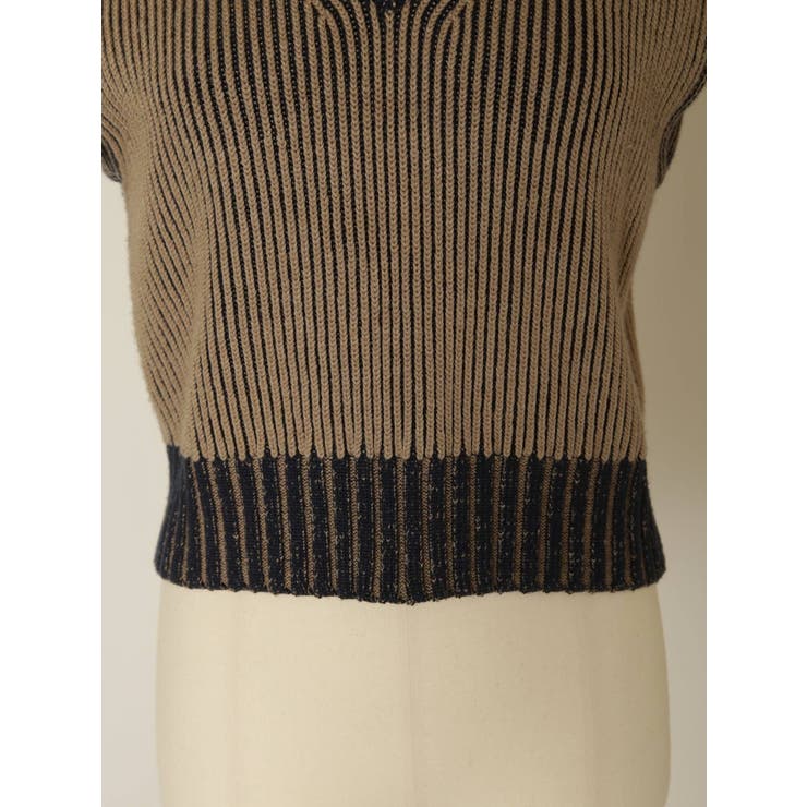 【VEQUM】COMPACT KNIT VEST