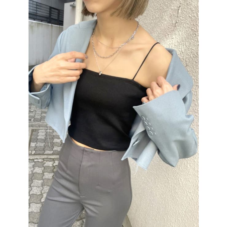 ブラック | ボックスキャミ | EMODA