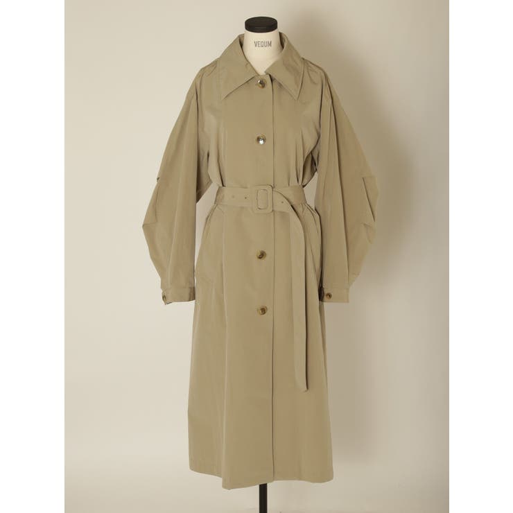 VEQUM】OVER SIZE TRENCH COAT [品番：MKSW0042356]｜EMODA（エモダ）のレディースファッション通販｜SHOPLIST（ショップリスト）