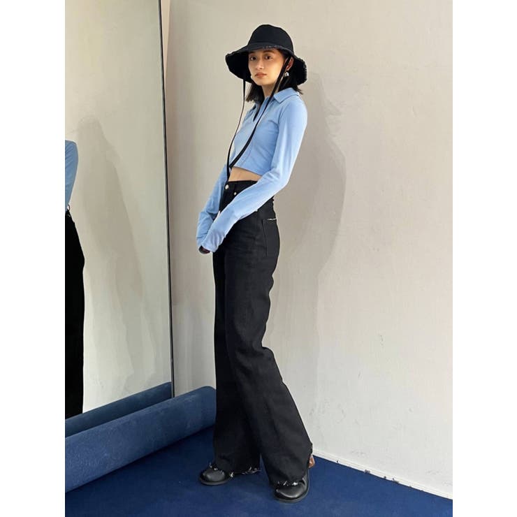 スキッパークロップトップ[品番：MKSW0043670]｜EMODA（エモダ）の