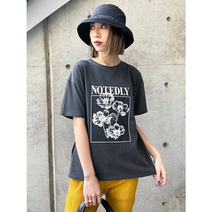 ヴィンテージプリントtシャツ 品番 Mksw Emoda エモダ のレディースファッション通販 Shoplist ショップリスト