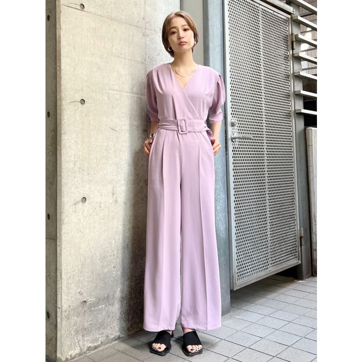 【匿名配送】EGERIE PARIS ★コンビネゾン★カシュクールオールインワン カシュクールオールインワン[品番：MKSW0044922]｜EMODA（エモダ