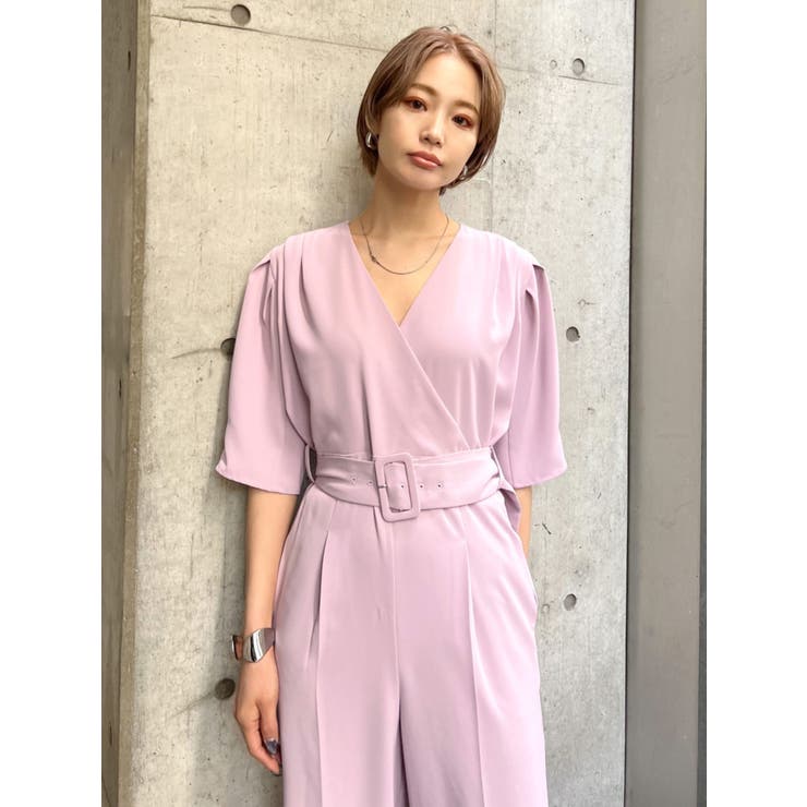 カシュクールオールインワン[品番：MKSW0044922]｜EMODA（エモダ）の 