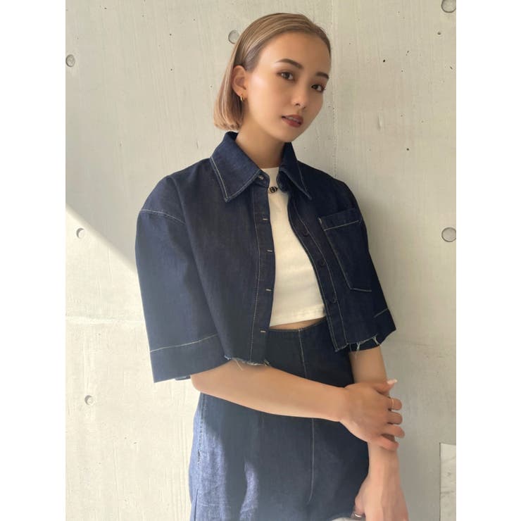 エ*ン様 E.YAZAWA デニムシャツ XL E.YAZAWA デニムシャツ XL