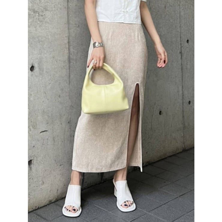 ストレートスリットロングスカート[品番：MKSW0045120]｜EMODA