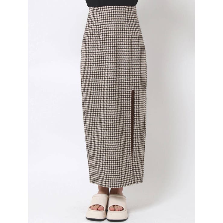 ストレートスリットロングスカート[品番：MKSW0045120]｜EMODA