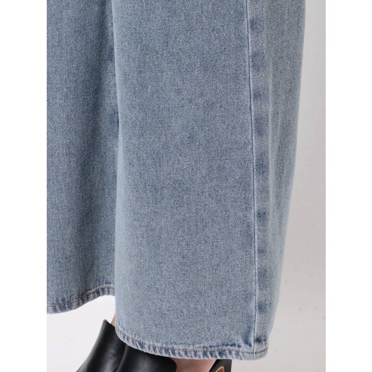 BELT FRINGE H/W WIDE JEANS[品番：MKSW0045836]｜EMODA（エモダ