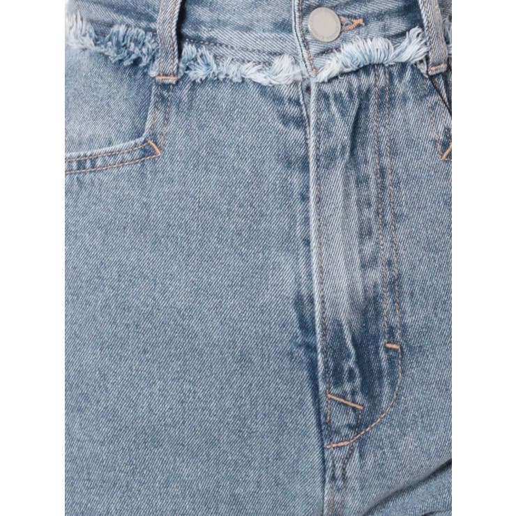 BELT FRINGE H/W WIDE JEANS[品番：MKSW0045836]｜EMODA（エモダ