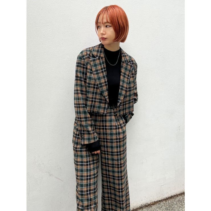 ウールブレンドショートジャケット[品番：MKSW0046616]｜EMODA