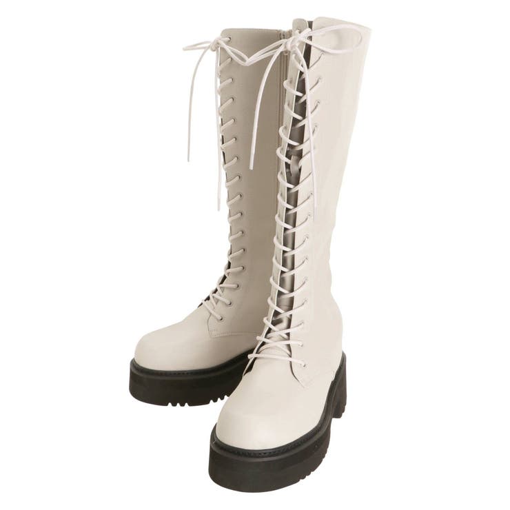 ラウンドレースアップブーツ | EMODA | 詳細画像17 