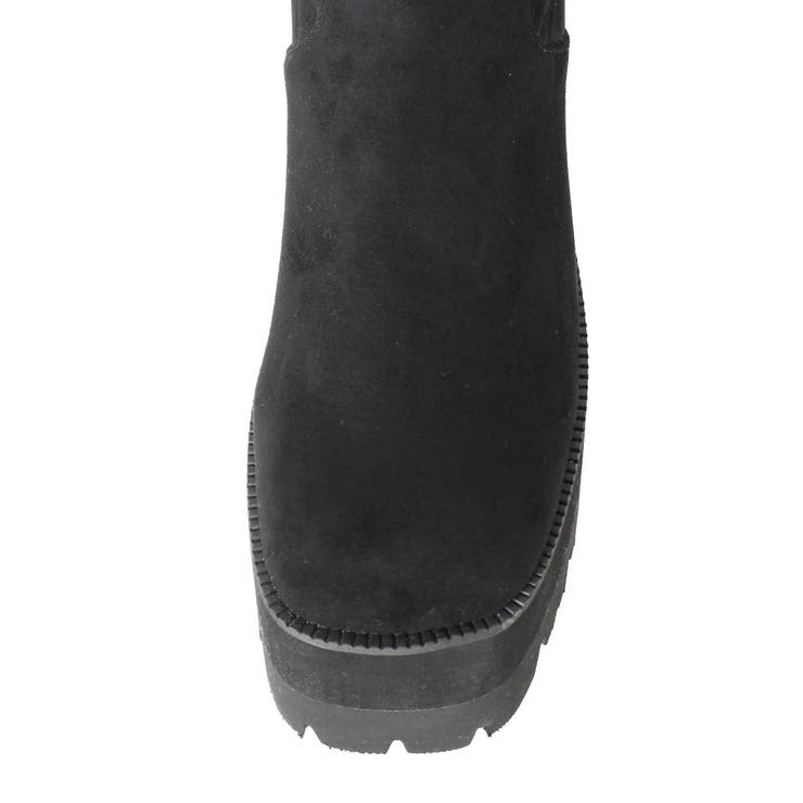 EMODA】エモダ スクエアタンクロングブーツ ブラック23.5cm