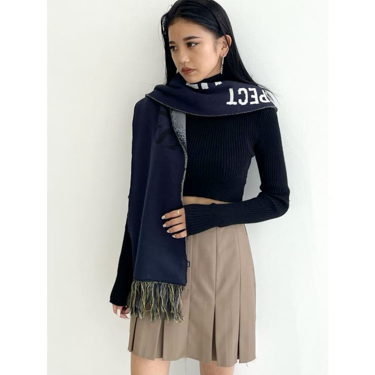 ハイネッククロップニット[品番：MKSW0047228]｜EMODA（エモダ