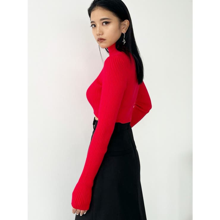 ⭐️試着のみ⭐️25SS LVプリーツカラー モノグラム リボン付 ニットトップ黒M POINT UP SALE | MMN