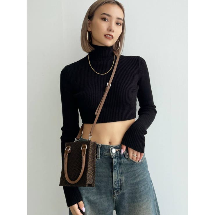 ⭐️試着のみ⭐️25SS LVプリーツカラー モノグラム リボン付 ニットトップ黒M ⭐️試着のみ⭐️25SS LVプリーツカラー モノグラム リボン付 ニット