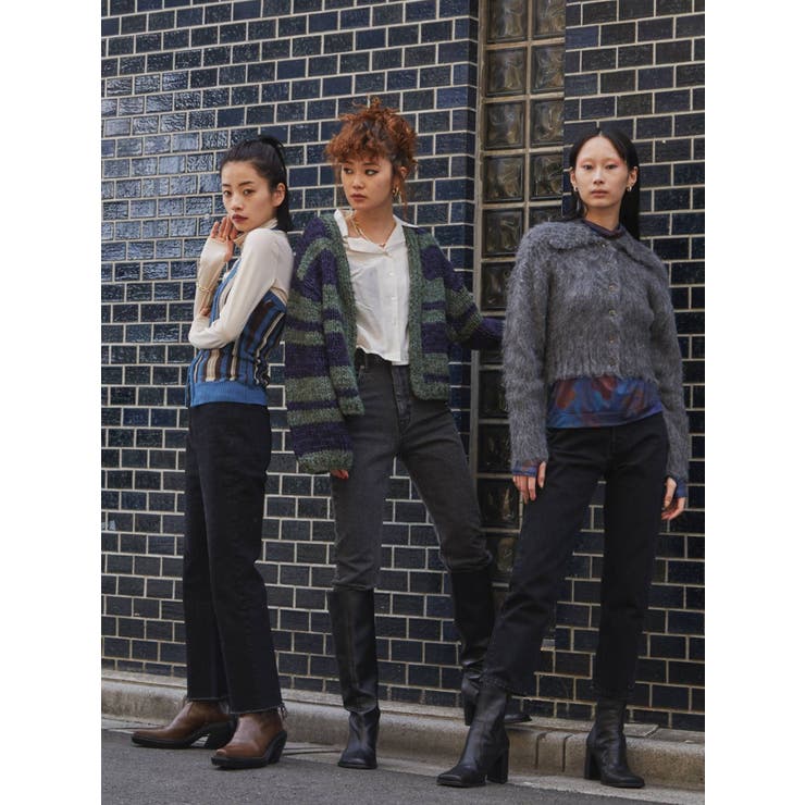 【VEQUM】HAND KNIT CARDIGAN | EMODA | 詳細画像8 