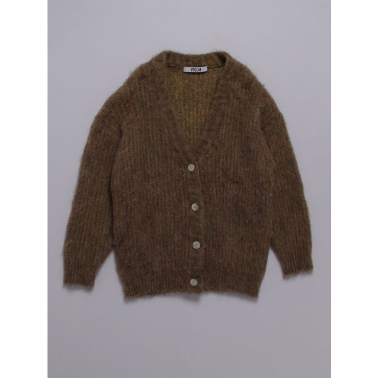 【VEQUM】FLUFFY MIX KNIT  CARDIGAN[品番：MKSW0048034]｜EMODA（エモダ）のレディースファッション通販｜SHOPLIST（ショップリスト）