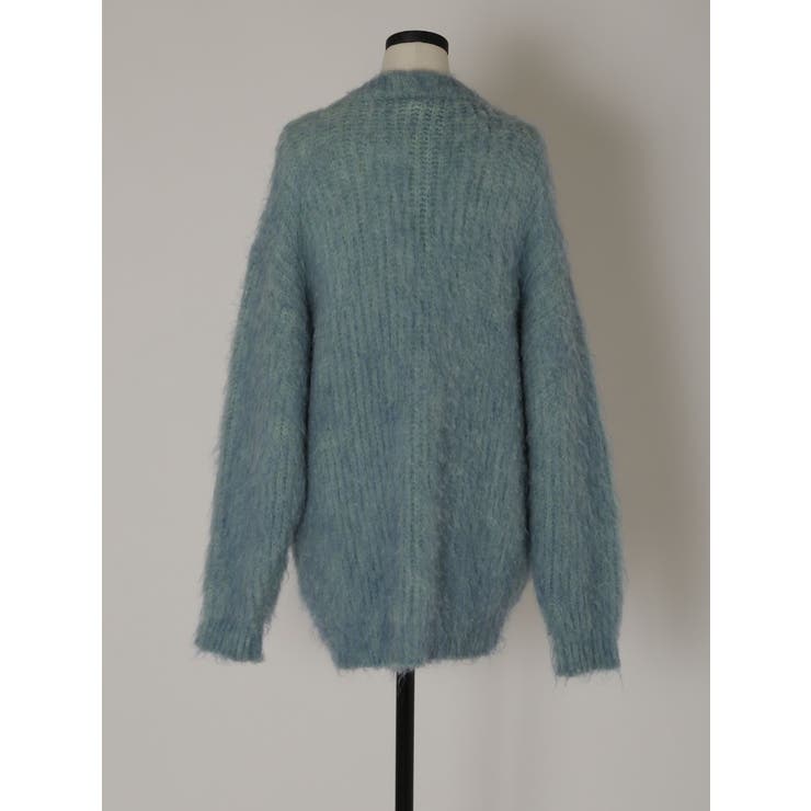 【VEQUM】FLUFFY MIX KNIT  CARDIGAN[品番：MKSW0048034]｜EMODA（エモダ）のレディースファッション通販｜SHOPLIST（ショップリスト）