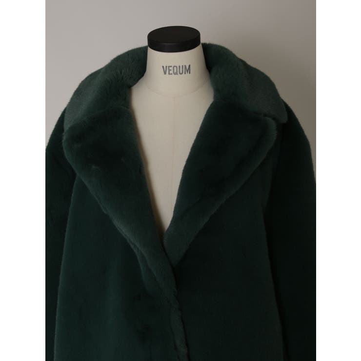 【VEQUM】ECO FUR  COAT[品番：MKSW0048042]｜EMODA（エモダ）のレディースファッション通販｜SHOPLIST（ショップリスト）