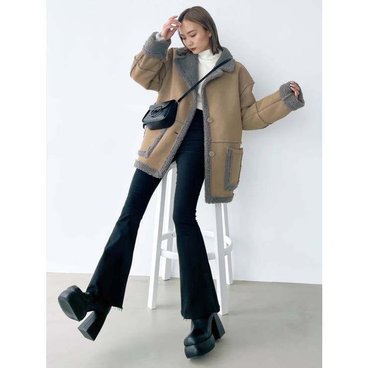 マークバックルショルダーバッグ | EMODA | 詳細画像10 