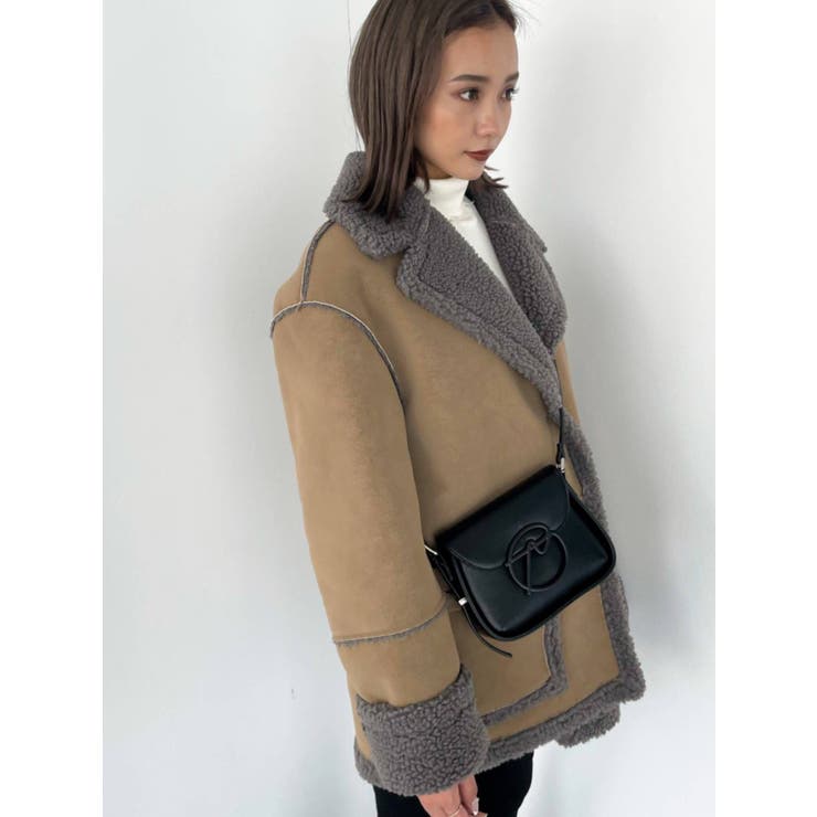 マークバックルショルダーバッグ | EMODA | 詳細画像8 