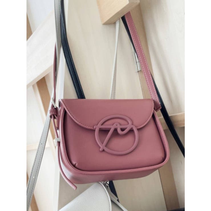 ピンク | マークバックルショルダーバッグ | EMODA