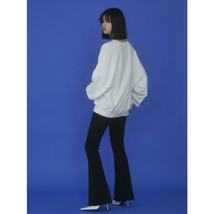ストレッチリブフレアパンツ[品番：MKSW0049269]｜EMODA（エモダ