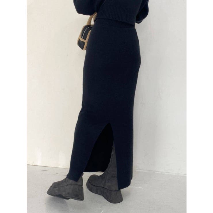 ナローニットスカート[品番：MKSW0048222]｜EMODA（エモダ）の